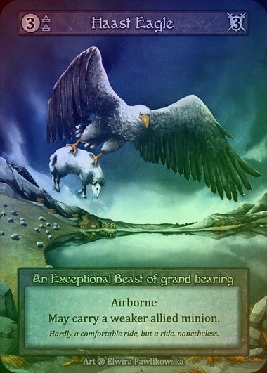 【FOIL】[Air] Haast Eagle [beta-Exceptional]